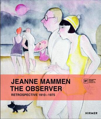 Couverture du livre « Jeanne mammen the observer retrospective 1910-1975 » de Lugtens Annelie aux éditions Hirmer