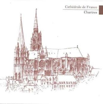 Couverture du livre « Lot de 5 cartes cathedrale de france - chartres » de  aux éditions Satisfecit