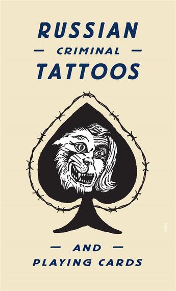 Couverture du livre « Russian criminal tattoo & playing cards » de  aux éditions Fuel