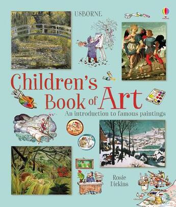 Couverture du livre « Children's book of art » de Uwe Mayer et Rosie Dickins aux éditions Usborne