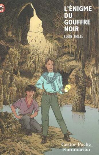 Couverture du livre « L'enigme du gouffre noir - - mystere/policier, junior des 10/11 ans » de Colin Thiele aux éditions Pere Castor