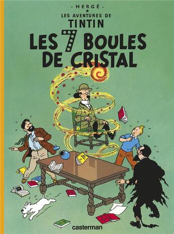 Couverture du livre « Les aventures de Tintin Tome 13 : les 7 boules de cristal » de Herge aux éditions Casterman