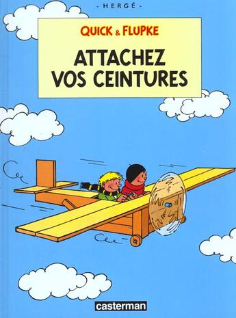 Couverture du livre « QUICK ET FLUPKE : Quick et Flupke Tome 12 » de Herge aux éditions Casterman