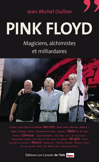 Couverture du livre « Pink Floyd » de Jean-Michel Oullion aux éditions Carnets De L'info