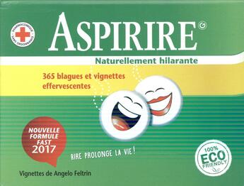 Couverture du livre « Aspirire 2017; naturellement hilarante ; 365 blagues et vignettes effervescentes » de  aux éditions Gremese