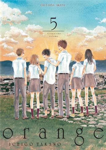 Couverture du livre « Orange Tome 5 » de Ichigo Takano aux éditions Akata