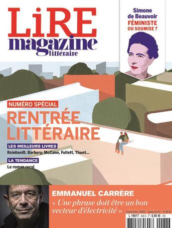 Couverture du livre « Lire rentree litteraire 2020 » de  aux éditions L'opportun