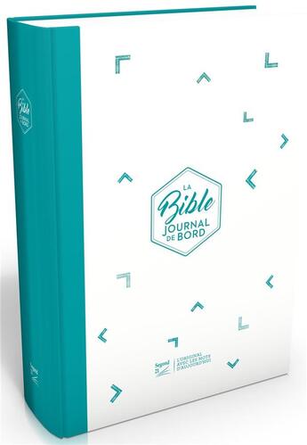 Couverture du livre « Bible journal de bord ; modèle rigide illustré » de  aux éditions Ste Biblique De Geneve