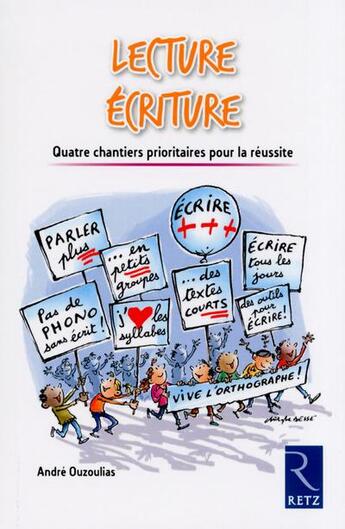 Couverture du livre « Lecture écriture » de Andre Ouzoulias aux éditions Retz