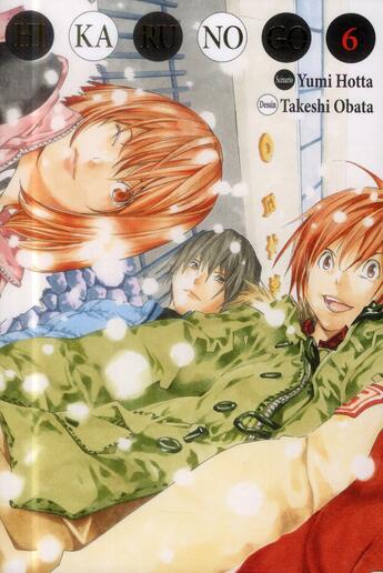 Couverture du livre « Hikaru no go - édition deluxe Tome 6 » de Yumi Hotta et Takeshi Obata aux éditions Delcourt