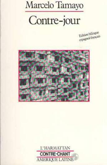 Couverture du livre « Contre-jour » de  aux éditions L'harmattan