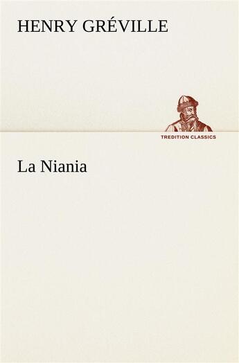 Couverture du livre « La niania » de Henry Greville aux éditions Tredition