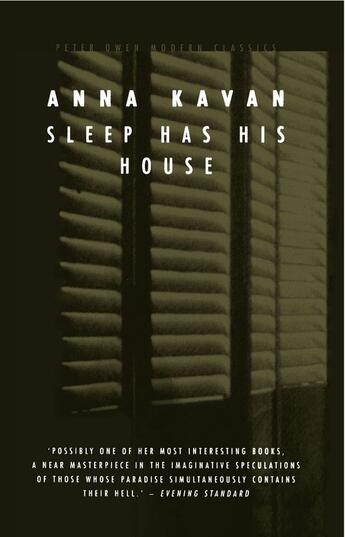 Couverture du livre « Sleep Has His House » de Kavan Anna aux éditions Owen Peter Publishers