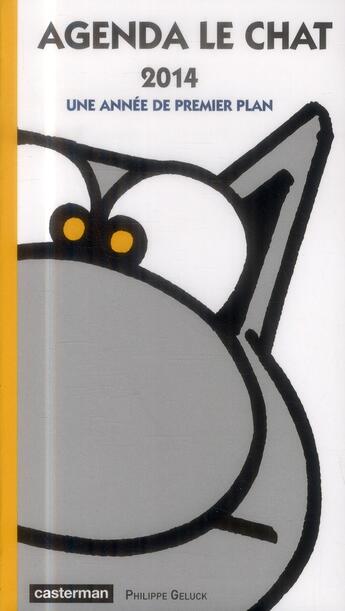 Couverture du livre « Le chat ; mini agenda (édition 2014) » de Philippe Geluck aux éditions Casterman