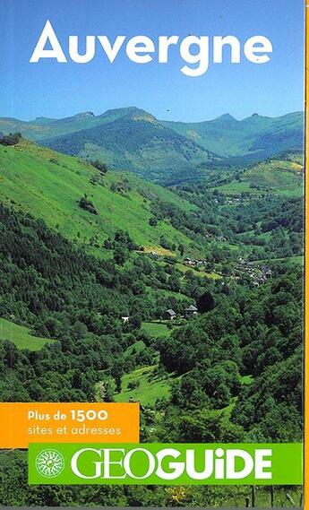 Couverture du livre « GEOguide ; Auvergne » de  aux éditions Gallimard-loisirs