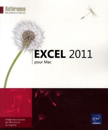 Couverture du livre « Excel 2011 pour Mac » de  aux éditions Eni