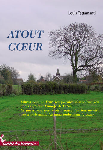 Couverture du livre « Atout coeur » de Tettamanti Louis F aux éditions Societe Des Ecrivains