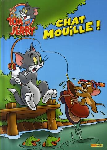 Couverture du livre « Les aventures de Tom et Jerry t.2 ; chat mouillé ! » de  aux éditions Panini