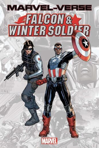 Couverture du livre « Marvel-Verse ; Falcon & Winter Soldier » de  aux éditions Panini