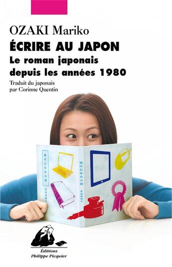 Couverture du livre « Écrire au Japon » de Mariko Ozaki aux éditions Picquier