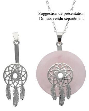 Couverture du livre « Porte donut finition rhodium - mini dreamcatcher » de  aux éditions Dg-exodif