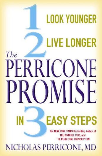 Couverture du livre « THE PERRICONE PROMISE » de Nicholas Perricone aux éditions Little Brown Uk