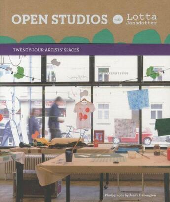 Couverture du livre « Open Studios with Lotta Jansdotter » de Lotta Jansdotter aux éditions Chronicle Books