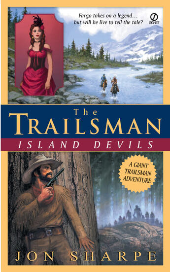 Couverture du livre « Trailsman (Giant), The: Island Devils » de David Robbins aux éditions Penguin Group Us