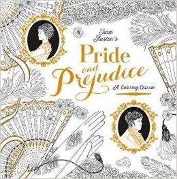 Couverture du livre « Jane austen pride and prejudice: a coloring classic » de Austen Jane/Carroll aux éditions Random House Us