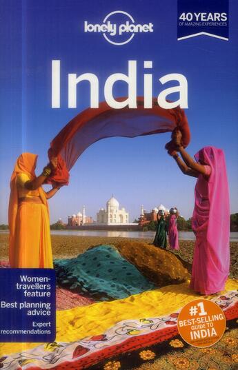 Couverture du livre « India (15e édition) » de  aux éditions Lonely Planet France