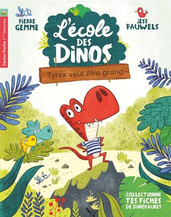 Couverture du livre « L'école des dinos Tome 5 » de Gemme/Pauwels aux éditions Pere Castor