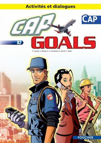 Couverture du livre « Cap Goals Cap Cd Audio » de Aubriet-P aux éditions Foucher