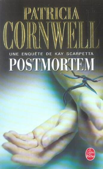 Couverture du livre « Postmortem » de Patricia Cornwell aux éditions Le Livre De Poche