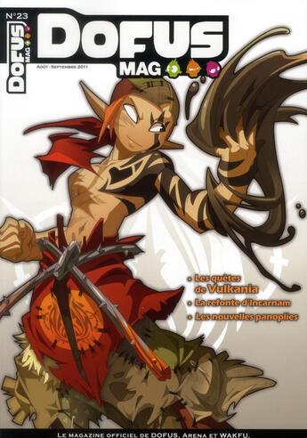 Couverture du livre « Dofus Mag T.23 » de Dofus aux éditions Ankama