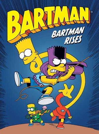 Couverture du livre « Bartman Tome 3 : Bartman rises » de Matt Groening aux éditions Jungle