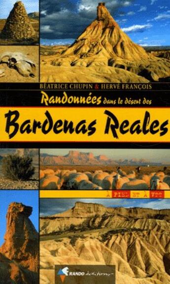 Couverture du livre « Aed randonnees dans le desert des bardenas reales » de Chupin B-Francois H aux éditions Rando