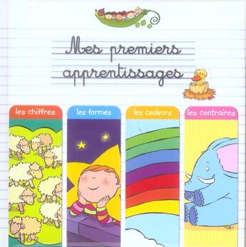 Couverture du livre « Mes Premiers Apprentissages » de S. Coutausse aux éditions Scarabea