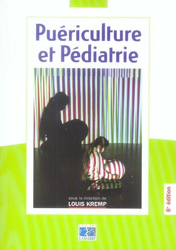 Couverture du livre « Puericulture et pediatrie 6eme edition (6e édition) » de Kremp aux éditions Lamarre