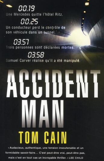 Couverture du livre « Accident man » de Tom Cain aux éditions Nimrod