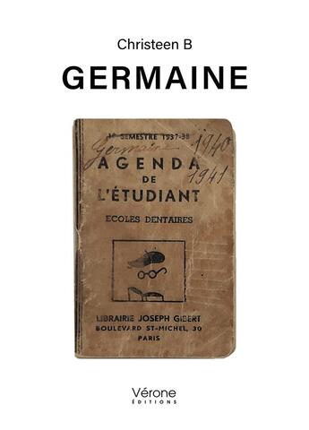 Couverture du livre « Germaine » de Christeen B aux éditions Verone