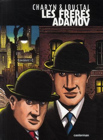 Couverture du livre « Les frères Adamov (édition 2009) » de Jerome Charyn et Loustal aux éditions Casterman