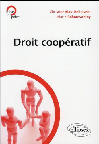 Couverture du livre « Droit cooperatif » de Mas-Bellissent aux éditions Ellipses