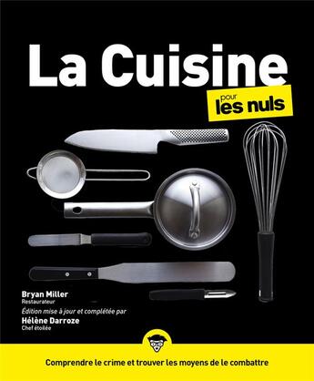 Couverture du livre « La cuisine 3e pour les nuls » de Helene Darroze aux éditions First