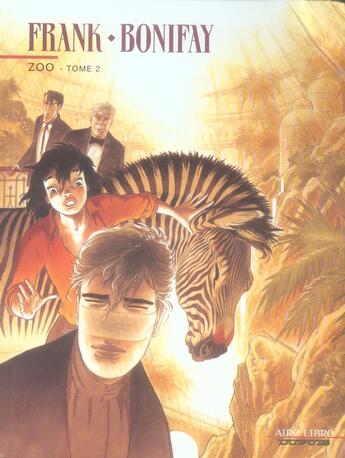 Couverture du livre « Zoo - tome 2 » de Frank/Bonifay aux éditions Dupuis