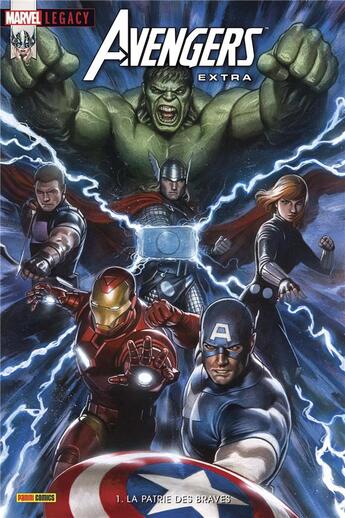 Couverture du livre « Marvel Legacy ; Avengers extra n.1 ; la patrie des braves » de  aux éditions Panini Comics Fascicules