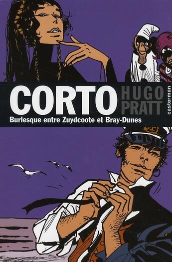 Couverture du livre « Corto Tome 19 : burlesque entre Zuydcoote et Bray-Dunes » de Hugo Pratt aux éditions Casterman