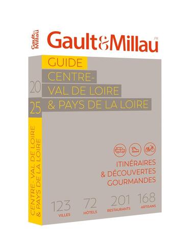 Couverture du livre « Guide Centre - Val de Loire et Pays de la Loire 2025 » de Gaultetmillau aux éditions Gault&millau