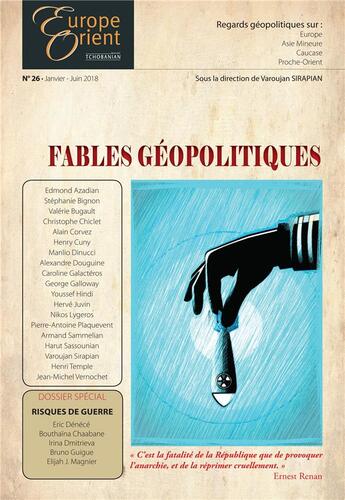 Couverture du livre « E&o-26 fables geopolitiques » de S/Dir. De V. Sirapia aux éditions Sigest