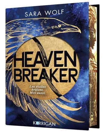 Couverture du livre « Heavenbreaker » de Sara Wolf aux éditions Korrigan