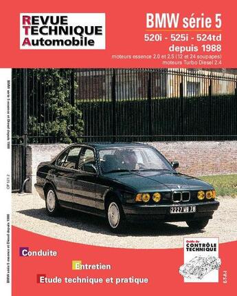 Couverture du livre « Rta 521.2 bmw serie 5 e&d (88/91)& td » de Etai aux éditions Etai